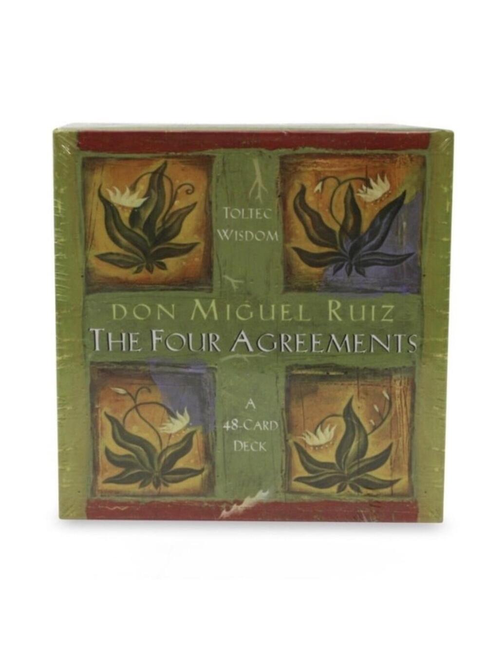 NIB The Four Agreements Oracle 48 Card Deck